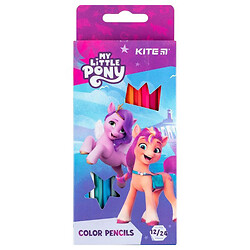 Олівці кольорові двосторонні, 12 шт., Kite