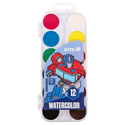 Краски акварельные, 12 цв., Kite