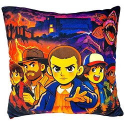 Подушка з принтом "Дуже дивні справи", 30х30 см, Копиця