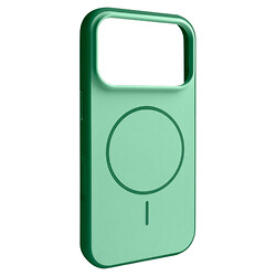 Чехол (накладка) Apple iPhone 17 Pro Max, Air Beats Soft Matte, MagSafe, Зеленый