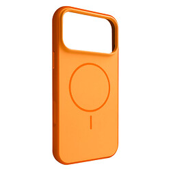 Чохол (накладка) Apple iPhone 17 Pro, Помаранчевий, Air Beats Soft Matte, MagSafe