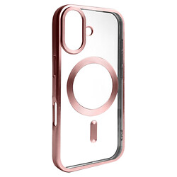 Чохол (накладка) Apple iPhone 17, Metallic Full Camera, MagSafe, Pink Matte, Рожевий