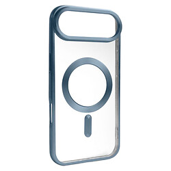 Чехол (накладка) Apple iPhone 17 Air, Metallic Full Camera, MagSafe, Blue Matte, Синий