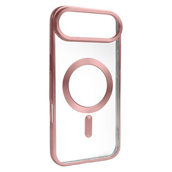 Чехол (накладка) Apple iPhone 17 Air, Metallic Full Camera, MagSafe, Pink Matte, Розовый