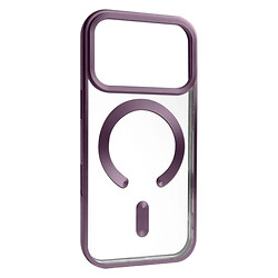 Чохол (накладка) Apple iPhone 17 Pro Max, Фіолетовий, MagSafe, Violet Matte, Metallic Full Camera