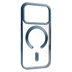 Чехол (накладка) Apple iPhone 17 Pro Max, Metallic Full Camera, MagSafe, Dark Blue Matte, Синий