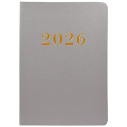 Блокнот-планер прошитый экокожа однотонный