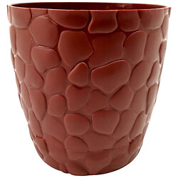 Вазон для квітів пластиковий з підставкою Elif в асортименті, 1,6 л