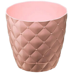 Вазон для квітів пластиковий з підставкою Elif, колір мікс, 0,75 л