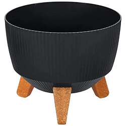 Вазон для цветов пластиковый на ножках Elif в ассортименте, 2,8 л