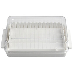 Масленка кухонная пластиковая прямоугольная