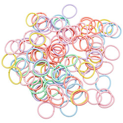 Набор резинок для волос детских цветных микс, 100 шт.