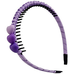 Обруч-гребінець для волосся дитячий з декором