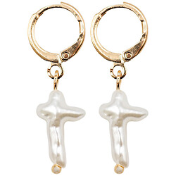 Сережки жіночі металеві круглі з підвіскою