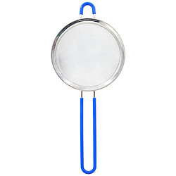Ситечко металлическое с силиконовой ручкой, d=14 см