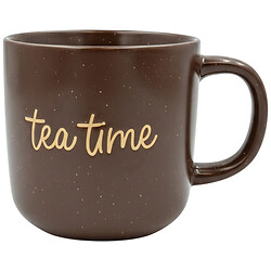 Чашка фарфоровая Vittora "Время для чая", 480 мл