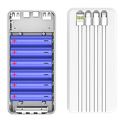 Корпус Multi-powerbank ET6, Белый