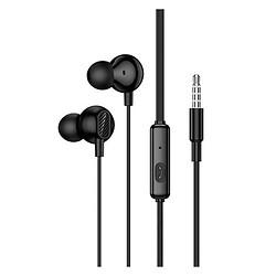 Навушники Hoco M117, З мікрофоном, Чорний