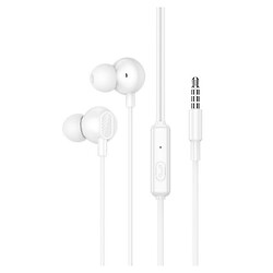 Наушники Hoco M117, С микрофоном, Белый