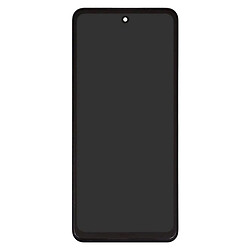 Дисплей (екран) ZTE Blade A76 5G, Original (PRC), З сенсорним склом, З рамкою, Чорний