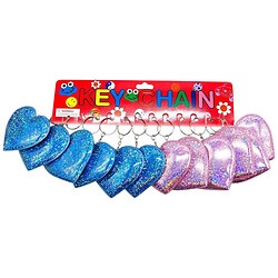 Брелок "Сердечко", блестящий, 12 шт, Mic