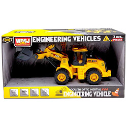 Игрушка строительная машинка "Бульдозер", со светом и звуком. масштаб 1:16, Mic