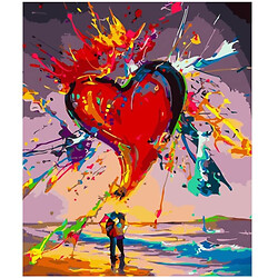 Картина по номерам "Яркая любовь", 40х50 см, Strateg