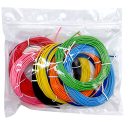 Пластик для набору з 3D ручкою, 10 кольорів, пакет 3x6x8см