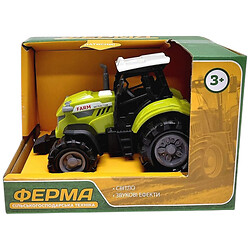 Трактор сельскохозяйственный "Ферма", свет, звук, 12,5x8x9см