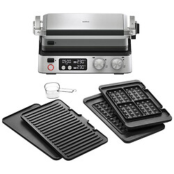 Гриль Braun MultiGrill 7 CG 7044, Срібний