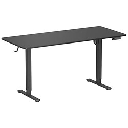 Комп'ютерний стіл OfficePro ODE1670B, Чорний