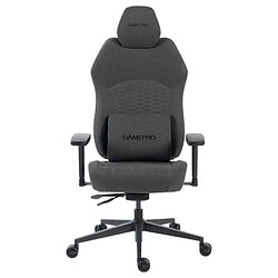 Крісло для геймерів GamePro GC760DG Fabric, Сірий