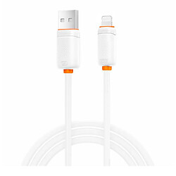 USB кабель XO NB302 Shishishun Apple iPhone SE 2022 / iPhone 14 Pro Max / iPhone 14 Plus / iPhone 14 Pro / iPhone 14 / iPhone 13 Pro / iPhone 13 Mini / iPhone 13 / iPhone 13 Pro Max / iPhone 12 Mini / iPhone 12 Pro Max, Lightning, 1.0 м., Белый