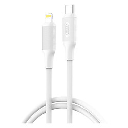 USB кабель XO NB-Q265A Minimalist Apple iPhone SE 2022 / iPhone 14 Pro Max / iPhone 14 Plus / iPhone 14 Pro / iPhone 14 / iPhone 13 Pro / iPhone 13 Mini / iPhone 13 / iPhone 13 Pro Max / iPhone 12 Mini / iPhone 12 Pro Max, Lightning, 1.0 м., Белый