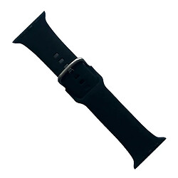 Ремешок Apple Watch 42 / Watch 44, Silicone Metal Clasp, Черный