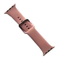 Ремешок Apple Watch 42 / Watch 44, Silicone Metal Clasp, Silt, Бежевый