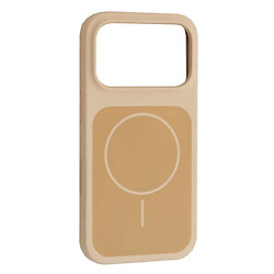 Чохол (накладка) Apple iPhone 17 Pro Max, Air Beats Two Colors, MagSafe, Antique White, Бежевий