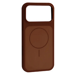 Чохол (накладка) Apple iPhone 17 Pro, Air Beats Two Colors, MagSafe, Коричневий