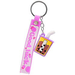 Брелок для ключей с ремешком "Коктейль"