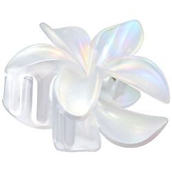 Краб для волосся пластиковий фігурний Lovit "Квітка"