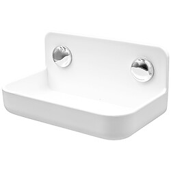 Мыльница настенная пластиковая прямоугольная на магните