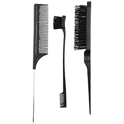 Набір гребінців для волосся пластикових, 3 предмети