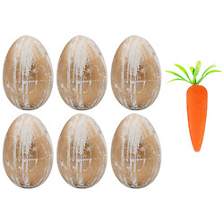 Набір пасхального декору WonderTime "Яйця та морква"