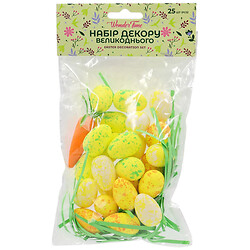 Набір пасхального декору WonderTime "Яйця та морква"