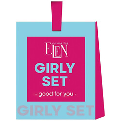 Набір для догляду за тілом ELEN cosmetics Girly: гель, лосьйон