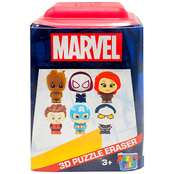 Фигурка игрушечная коллекционная резинка-пазл серия "Puzzle Palz Марвел", HTI