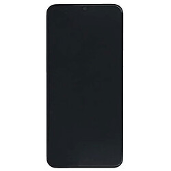 Дисплей (экран) Samsung M135F Galaxy M13, High quality, С сенсорным стеклом, С рамкой, Черный