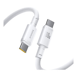 USB кабель Baseus E0426V02/E0426V00, Type-C, 2.0 м., Білий