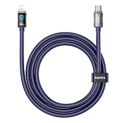 USB кабель Remax CB19 Illumine Apple iPhone SE 2022 / iPhone 14 Pro Max / iPhone 14 Plus / iPhone 14 Pro / iPhone 14 / iPhone 13 Pro / iPhone 13 Mini / iPhone 13 / iPhone 13 Pro Max / iPhone 12 Mini / iPhone 12 Pro Max, Lightning, 1.2 м., Чорний