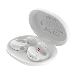 Bluetooth-гарнитура AceFast FA006 ACECLIP Pro, Стерео, Белый